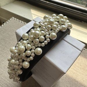 Zara padded headband - Pearls